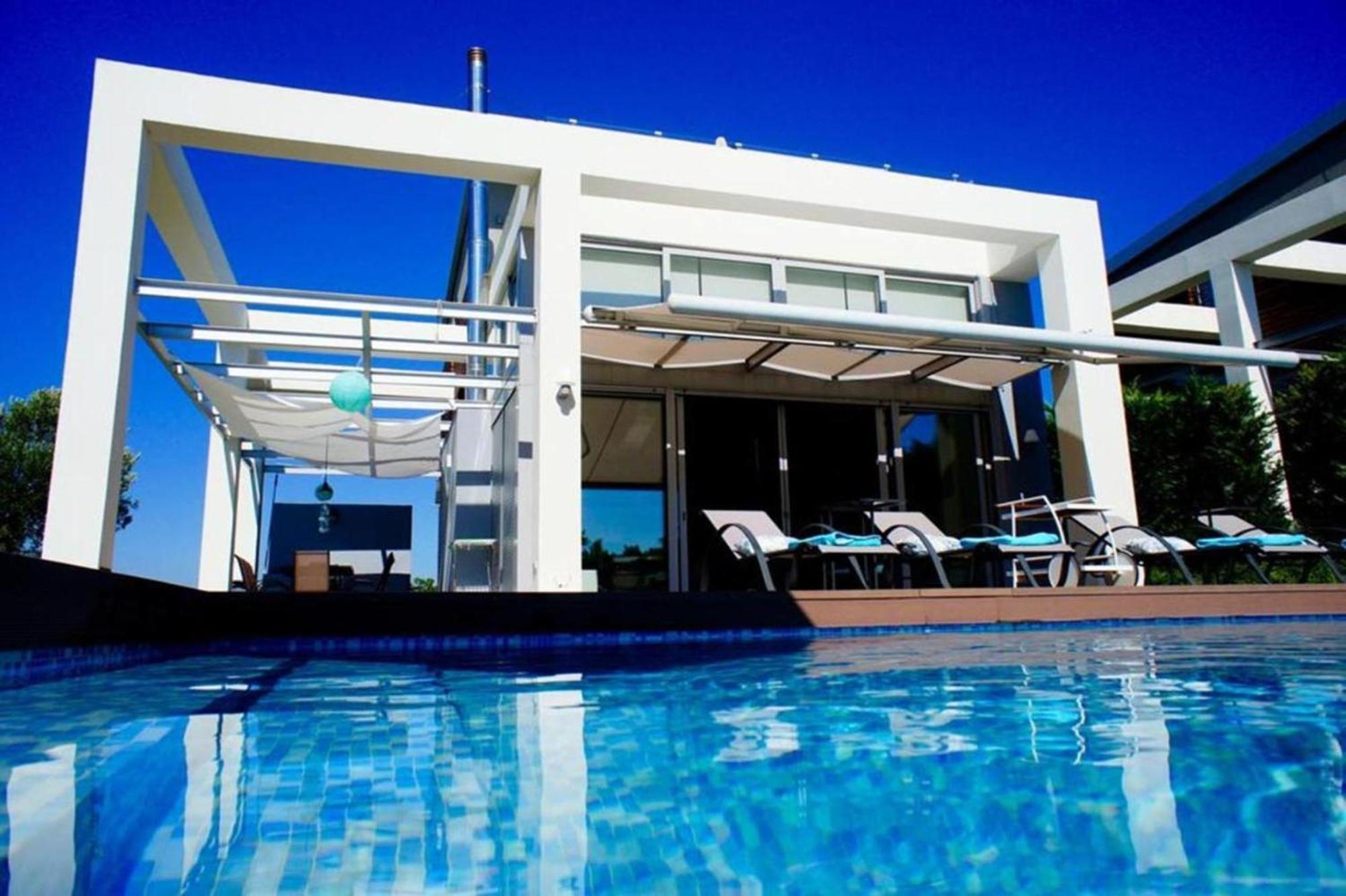 Island Villa Sani Sea View Exteriér fotografie