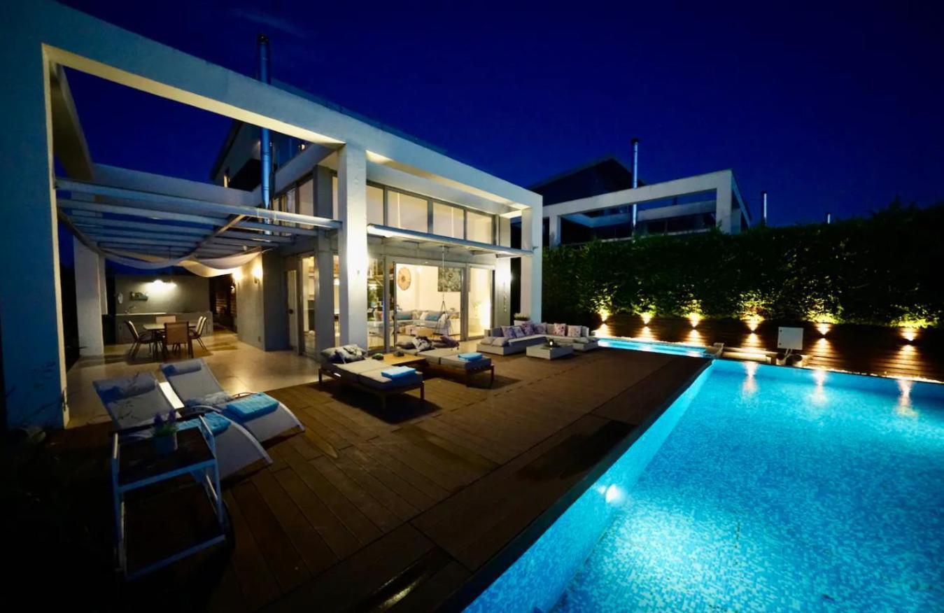 Island Villa Sani Sea View Exteriér fotografie
