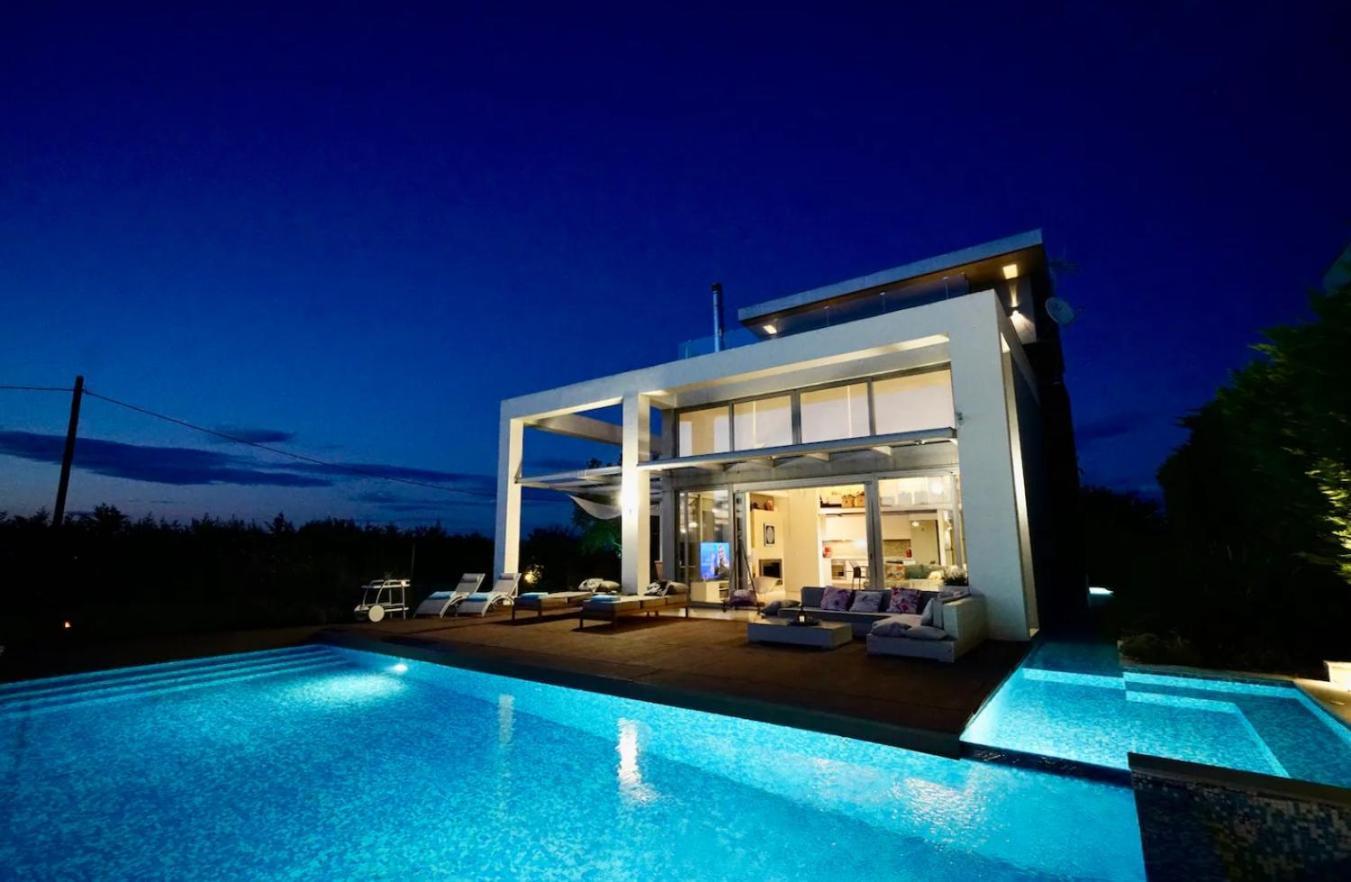 Island Villa Sani Sea View Exteriér fotografie